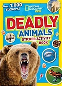 National Geographic Kids Fierce Animals Sticker Activity Book: Over 1,000 Stickers! (Paperback)