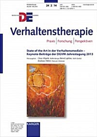 State of the Art in Der Verhaltensmedizin - Keynote-beitr꼏e Der Dgvm-jahrestagung 2013 (Paperback)