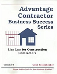 Lien Law for Construction Contractors (Paperback)
