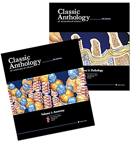 Classic Anthology of Anatomical Charts Book (Hardcover, 8, Eighth, 2-Volum)