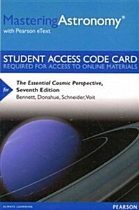 Masteringastronomy with Pearson Etext -- Standalone Access Card -- The Essential Cosmic Perspective (Hardcover, 7)