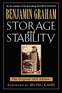 Storage and Stability: The Original 1937 Edition (Paperback)