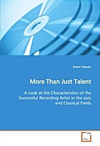 More Than Just Talent (Paperback)