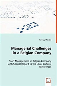 Managerial Challenges in a Belgian Company (Paperback)