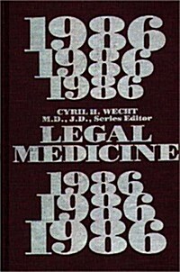 Legal Medicine 1986 (Hardcover)