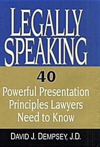 Legally Speaking (Hardcover)