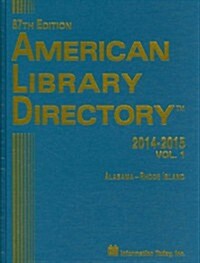 American Library Directory (Hardcover, 67th)