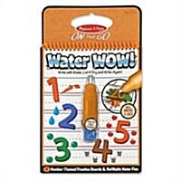 Water Wow! - Numbers (Hardcover, Spiral)