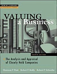 Valuing A Business, 4th Edition (Hardcover, 4th)