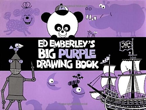 Ed Emberleys Big Purple Drawing Book (Paperback)