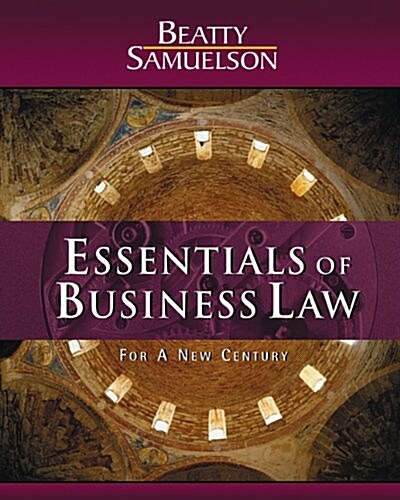 [중고] Essentials of Business Law for a New Century (Paperback, 1st)
