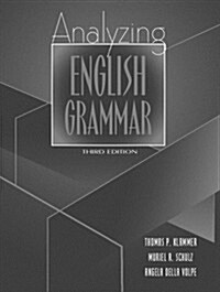 Analyzing English Grammar (3rd Edition) (Hardcover, 3rd)
