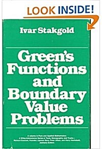 Greens Functions and Boundary Value Problems (Pure and Applied Mathematics) (Hardcover, 1st)