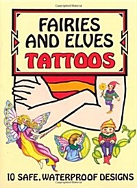 Fairies and Elves Tattoos (Dover Tattoos) (Paperback)