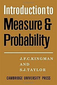 Introdction to Measure and Probability (Hardcover, 1st)