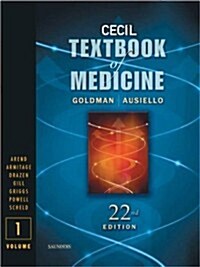 [중고] Cecil Textbook of Medicine -- 2-Volume Set, Text with Continually Updated Online Reference (Hardcover, 22th)