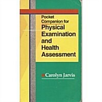[중고] Pocket Companion for Physical Examination and Health Assessment (Paperback)