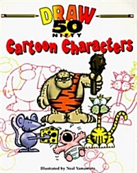 50 Nifty Cartoon Characters to Draw (Paperback)