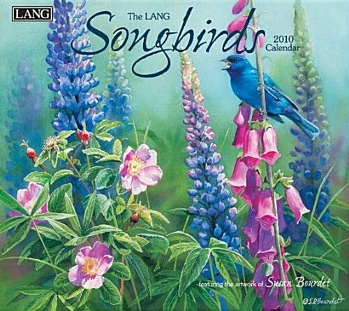 Songbirds 2010 Wall Calendar (Calendar)