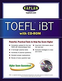 TOEFL iBT with CD-ROM (Kaplan TOEFL IBT (w/CD)) (Paperback, Bk&CD-Rom)