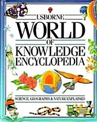 Usborne World of Knowledge Encyclopedia (Usborne Encyclopedias) (Hardcover, Universal Ed)