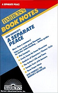 [중고] John Knowless a Separate Peace (Paperback)
