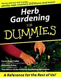 Herb Gardening for Dummies (Paperback)