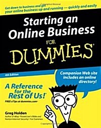 Starting an Online Business For Dummies (For Dummies (Computers)) (Paperback, 4th)