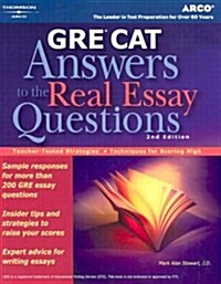 GRE CAT Answers to Real Essay Questions (Petersons GRE Answers to the Real Essay Questions) (Paperback, 2nd)