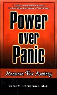 Power Over Panic: Answers for Anxiety (Hardcover)