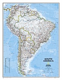 South America Classic (National Geographic: Reference Map) (Map, 2012)