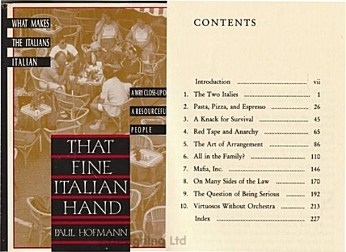 That Fine Italian Hand (Hardcover, 1st)