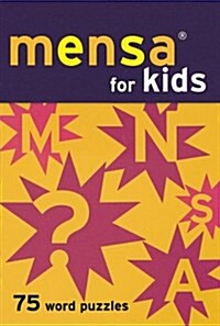 Mensa For Kids: 75 Word Puzzles (Misc. Supplies, 51 cards)