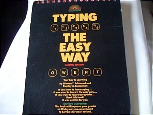 Typing the Easy Way (Easy Way Series) (Spiral-bound, 2nd)