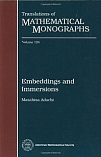 Embeddings and Immersions (Hardcover)