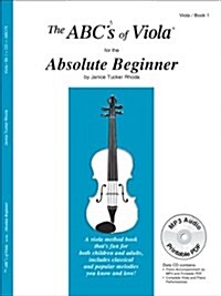 The ABCs Of Viola for the Absolute Beginner, Book 1 (Book & CD) (Sheet music)