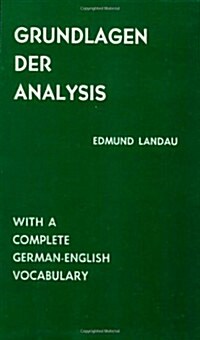 Grundlagen Der Analysis (Paperback, 4th)