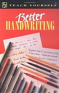 Better Handwriting (Teach Yourself Series) (Paperback)
