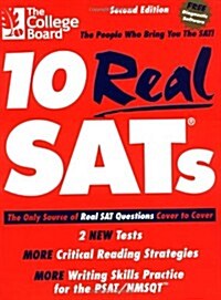 [중고] 10 Real SATs, Second Edition (Paperback, 2nd)