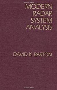 Modern Radar System Analysis (Hardcover)