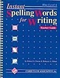 Instant Spelling Words for Writing (Paperback)