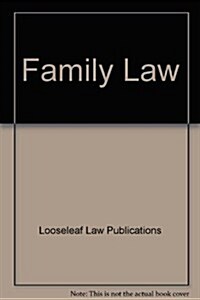 Family Law for NYS (Ring-bound, 2000/20001)