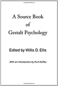 A Source Book of Gestalt Psychology (Paperback, Revised)