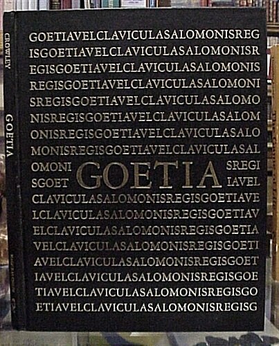 The Book of the Goetia of Solomon the King (Hardcover)