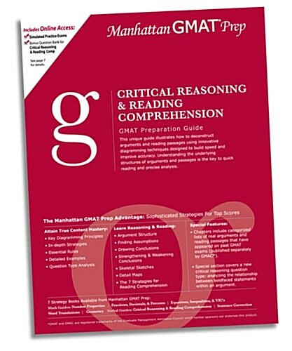 Critical Reasoning & Reading Comprehension Gmat Preparation Guide (Paperback)