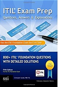 Itil Exam Prep Questions, Answers, & Explanations: 800+ Itil Foundation Questions with Detailed Solutions (Paperback, 5)