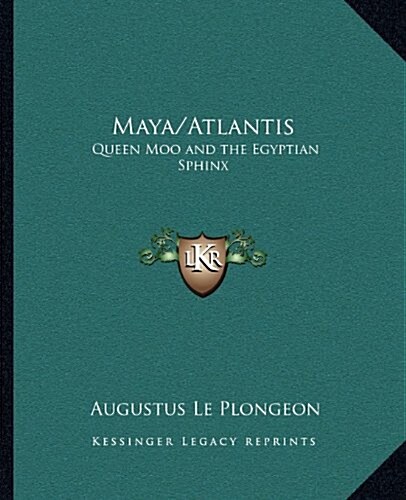 Maya/Atlantis: Queen Moo and the Egyptian Sphinx (Paperback)