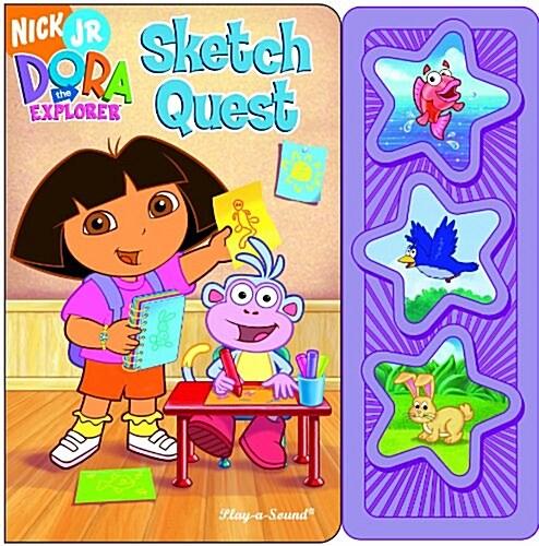 Nickelodeon Dora the Explorer: Sketch Quest (Hardcover)