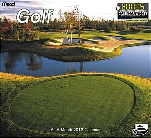 2012 Golf Wall Calendar (Calendar, 16m Wal)