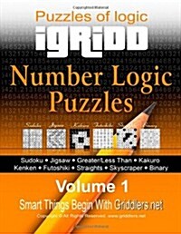 Igridd - Number Logic Puzzles (Paperback)